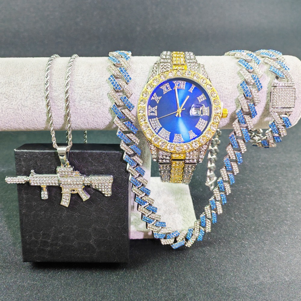 Hip Hop Watches Bracelet Neckl - огляд і ціна Luxury Watch Miami