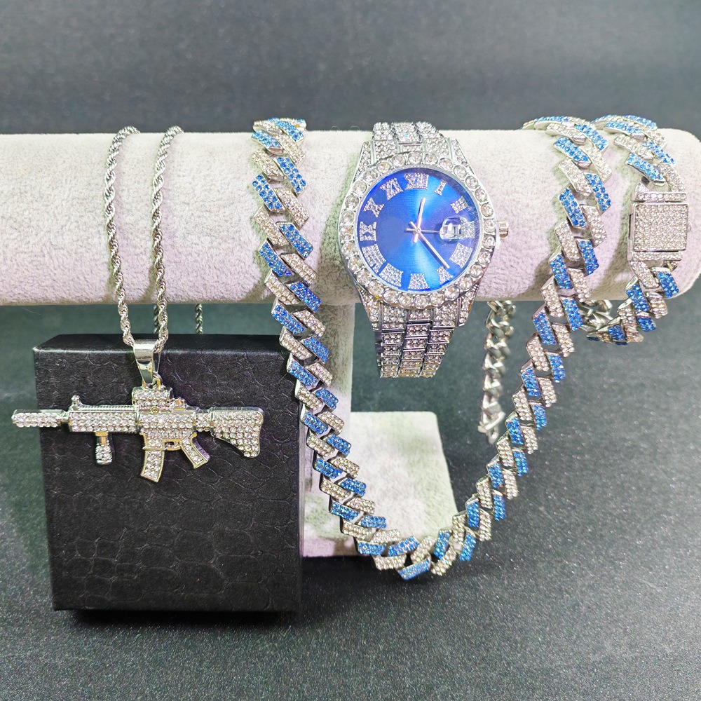 Hip Hop Watches Bracelet Neckl - огляд і ціна Luxury Watch Miami