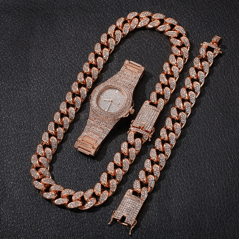 Rapper Chain HipHop Miami Curb - огляд і ціна Luxury Watch Miami