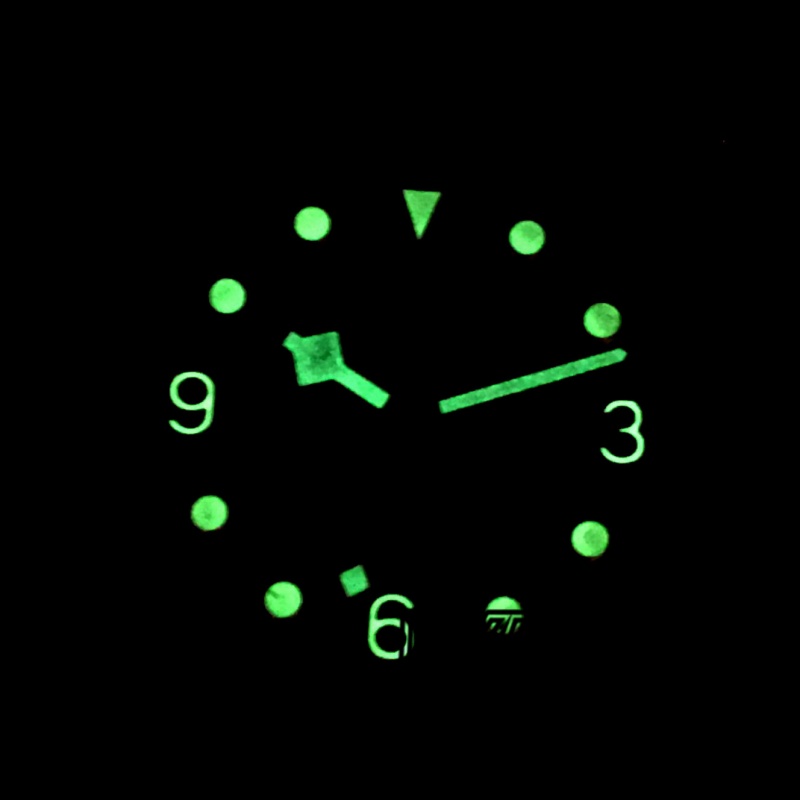 29mm gradient dial Vintage Bla - огляд і ціна Bronze Case Watch