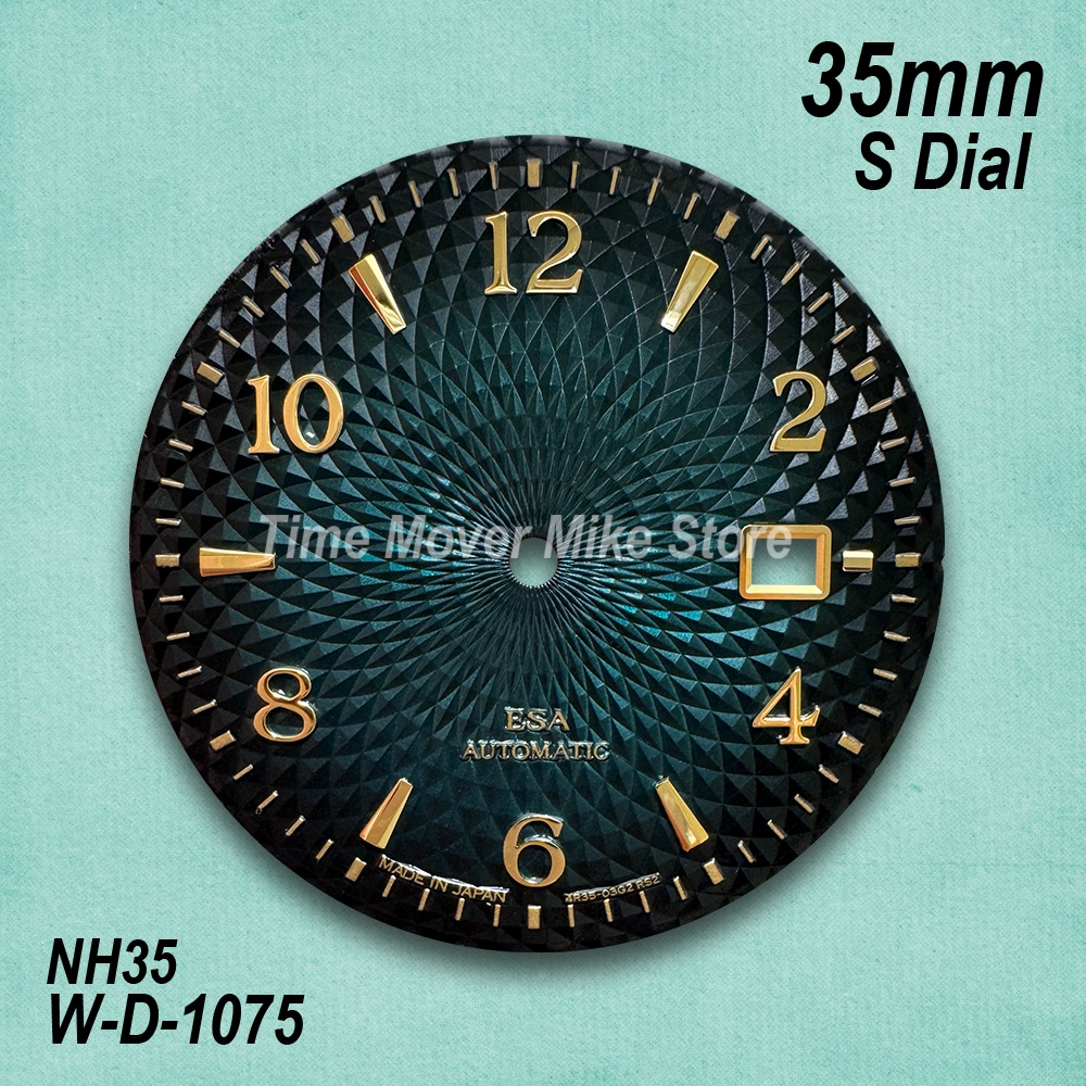 35mm S Logo Cocktail Dial Fit  - огляд і ціна Bronze Case Watch
