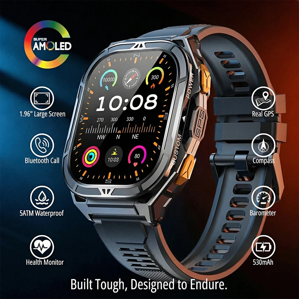 Luxury AMOLED Smartwatch Real  - огляд і ціна Luxury Watch Korea