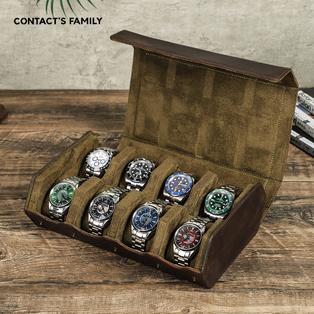 CONTACT'S FAMILY Luxury Genuin - огляд і ціна Luxury Watch Travel Case