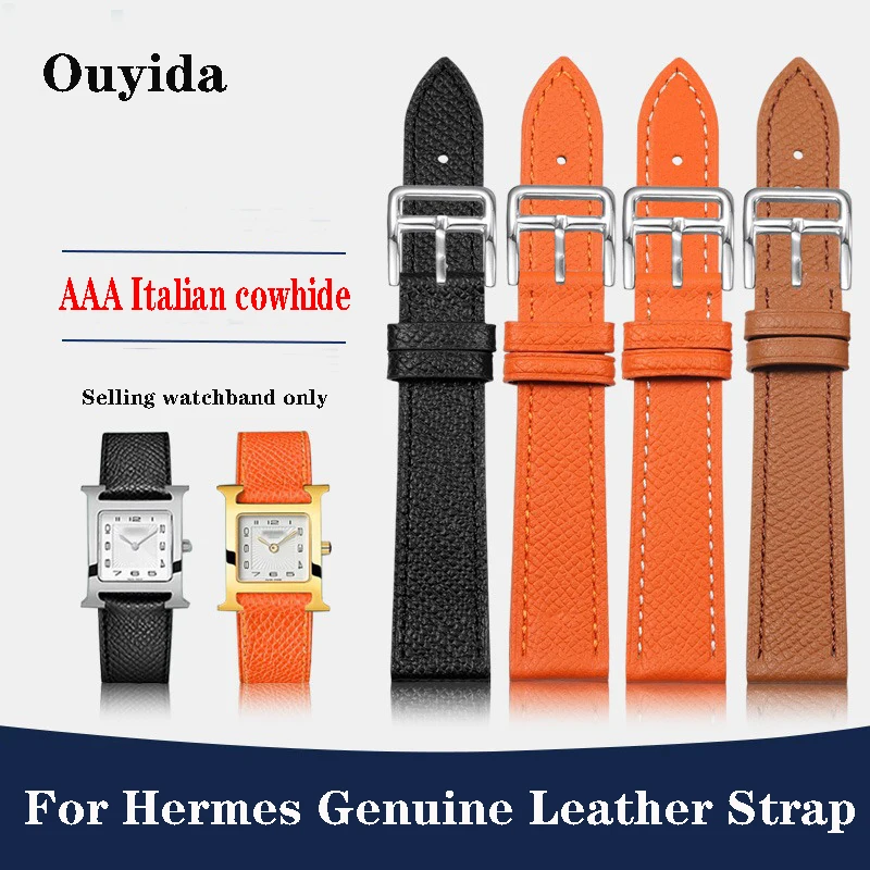 Genuine Leather Watch Strap Of - огляд і ціна Luxury Watch Hermes