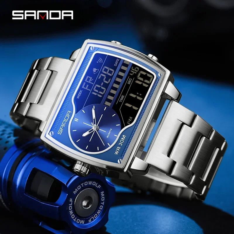 SANDA Top Luxury Men's Quartz  - огляд і ціна Luxury Watch Zone