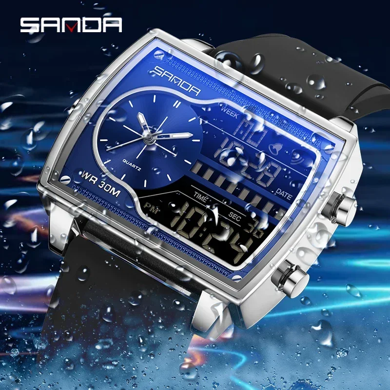 SANDA Top Luxury Men's Quartz  - огляд і ціна Luxury Watch Zone