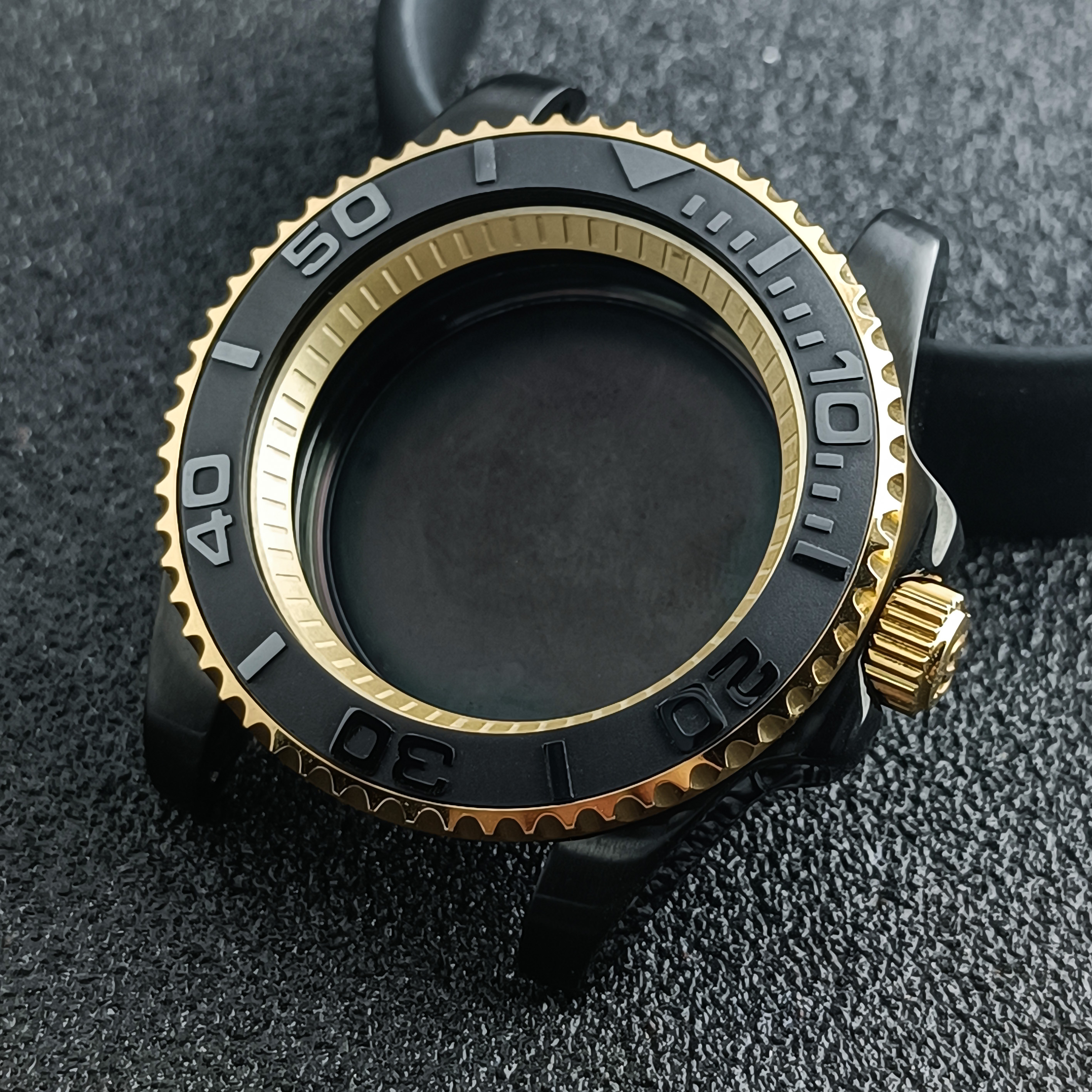 NH35 Case 40.5mm black gold/ro - огляд і ціна Bronze Case Watch