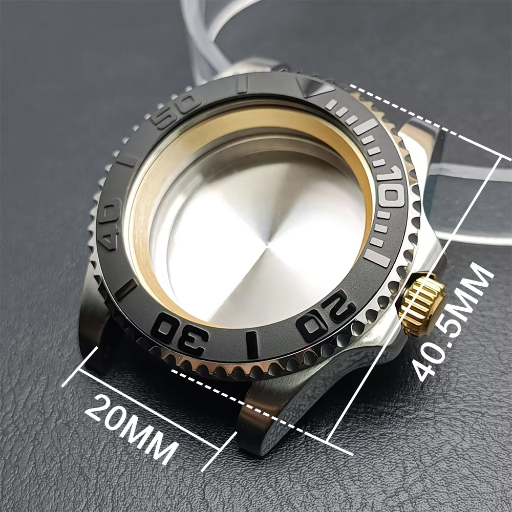 High-Quality GMT Silvery Black - огляд і ціна Bronze Case Watch