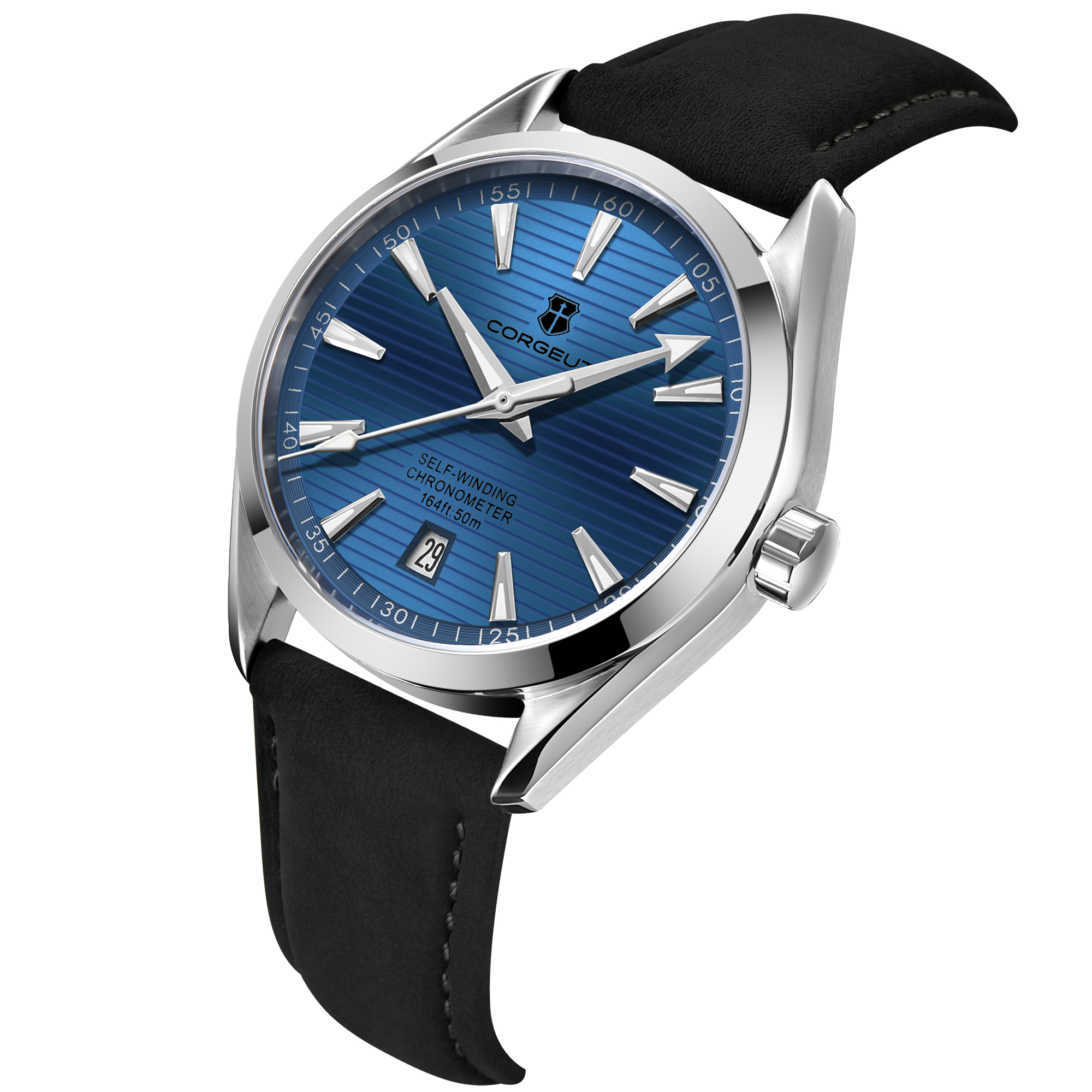 Luxury NH35 Movt Custom Logo 4 - огляд і ціна Luxury Watch Logo