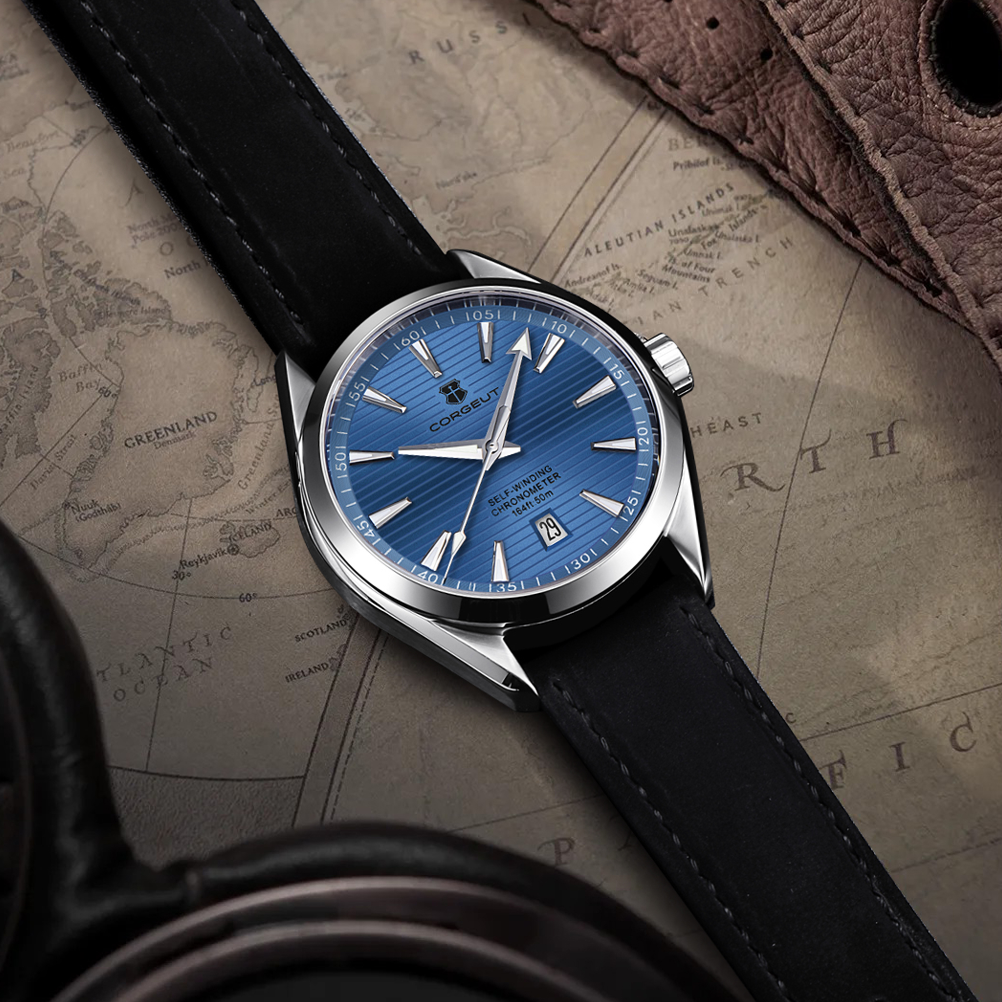 Luxury NH35 Movt Custom Logo 4 - огляд і ціна Luxury Watch Logo