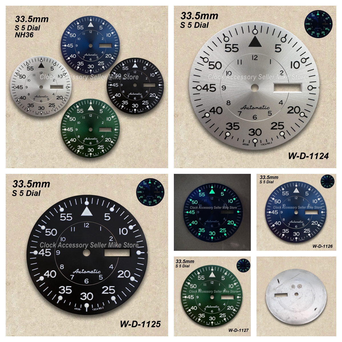 33.5mm S 5 Logo Sunray Dial Fi - огляд і ціна Bronze Case Watch