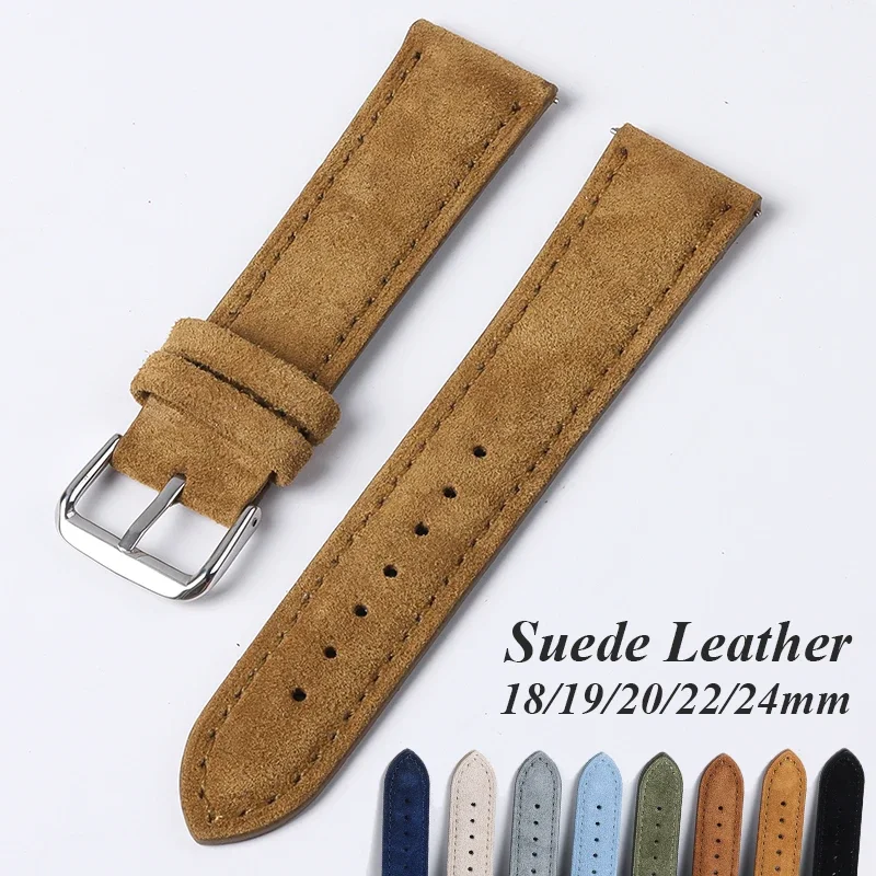 Suede Genuine Leather Watchban - огляд і ціна Luxury Watch Jaeger Lecoultre