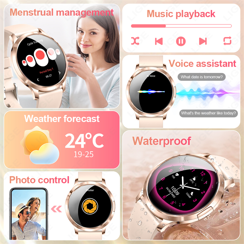 LIGE 2025 Ultra-thin AMOLED Sc - огляд і ціна Luxury Watch Korea