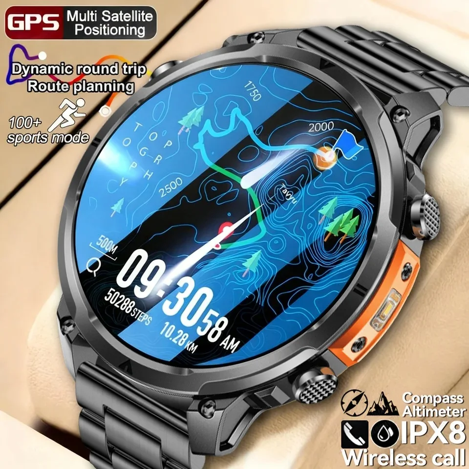 Luxury Military GPS Men Smartw - огляд і ціна Luxury Watch Korea