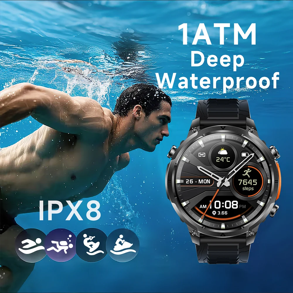 Luxury Military GPS Men Smartw - огляд і ціна Luxury Watch Korea