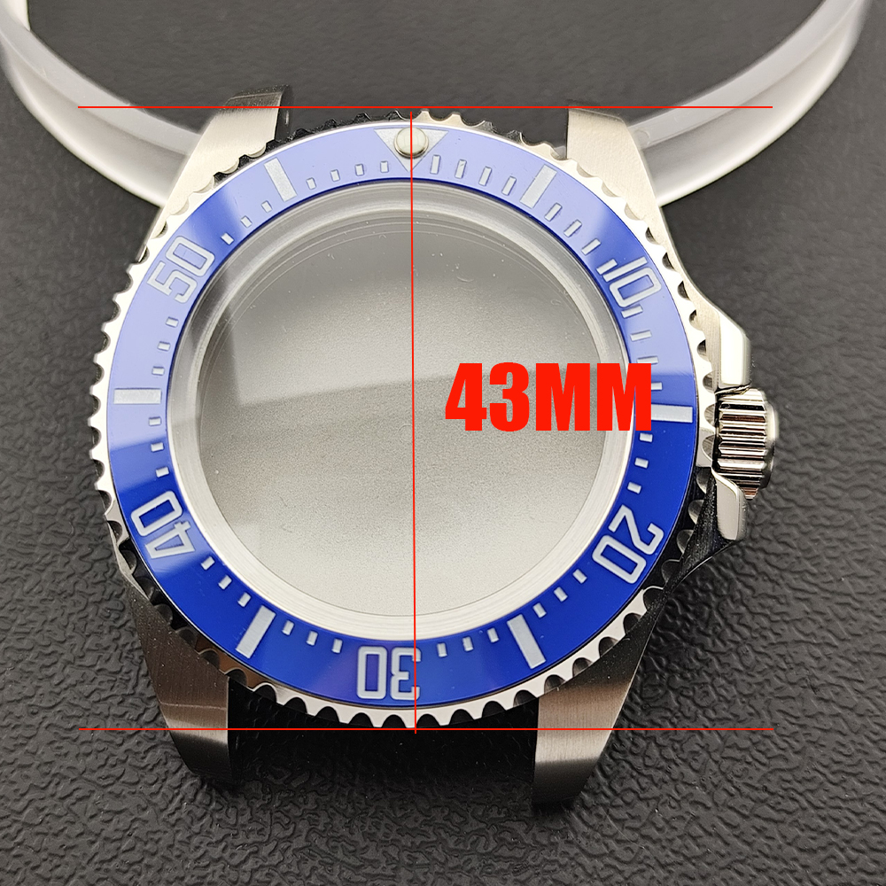 NH35 Case 43mm  Men's Silvery  - огляд і ціна Bronze Case Watch