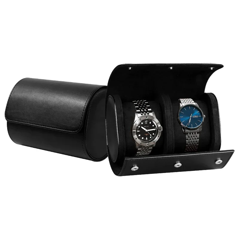 Embers Leather Watch Roll 1 2  - огляд і ціна Luxury Watch Travel Case