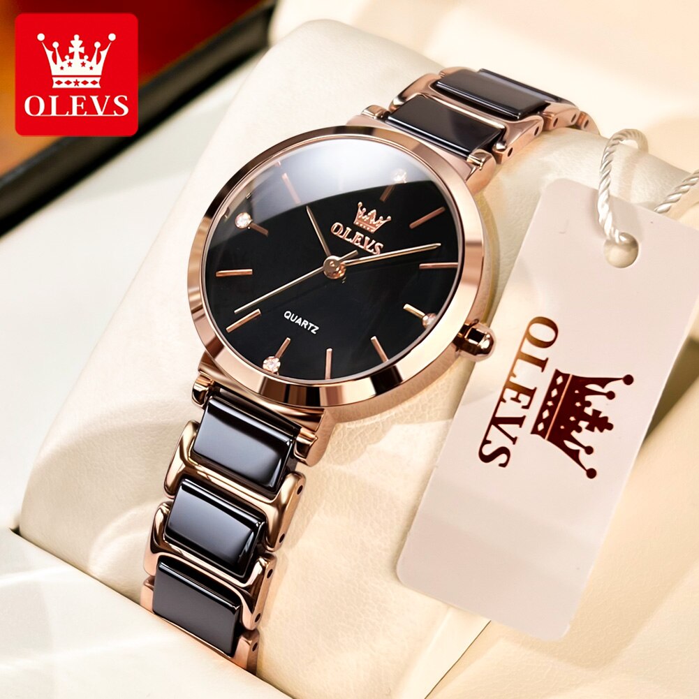 OLEVS Fashion Women Watches Re - огляд і ціна Luxury Watch Logo