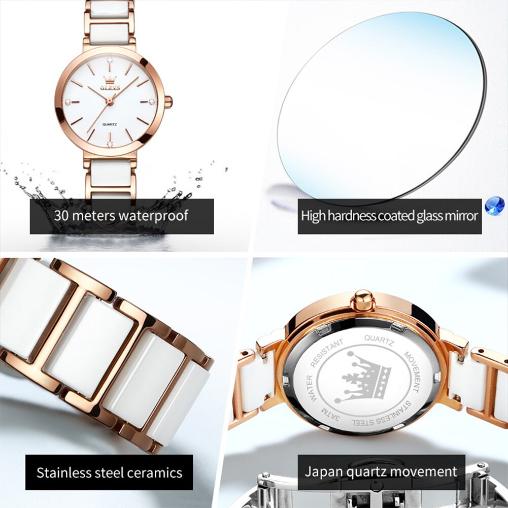 OLEVS Fashion Women Watches Re - огляд і ціна Luxury Watch Logo
